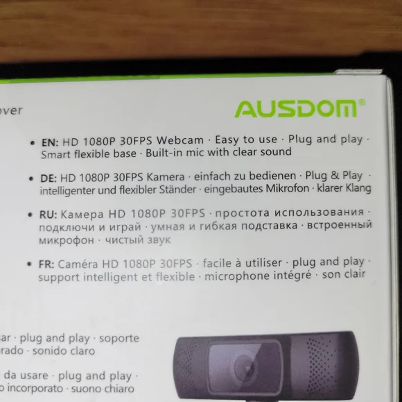 Ausdom Web Camera - Picture 8 of 10